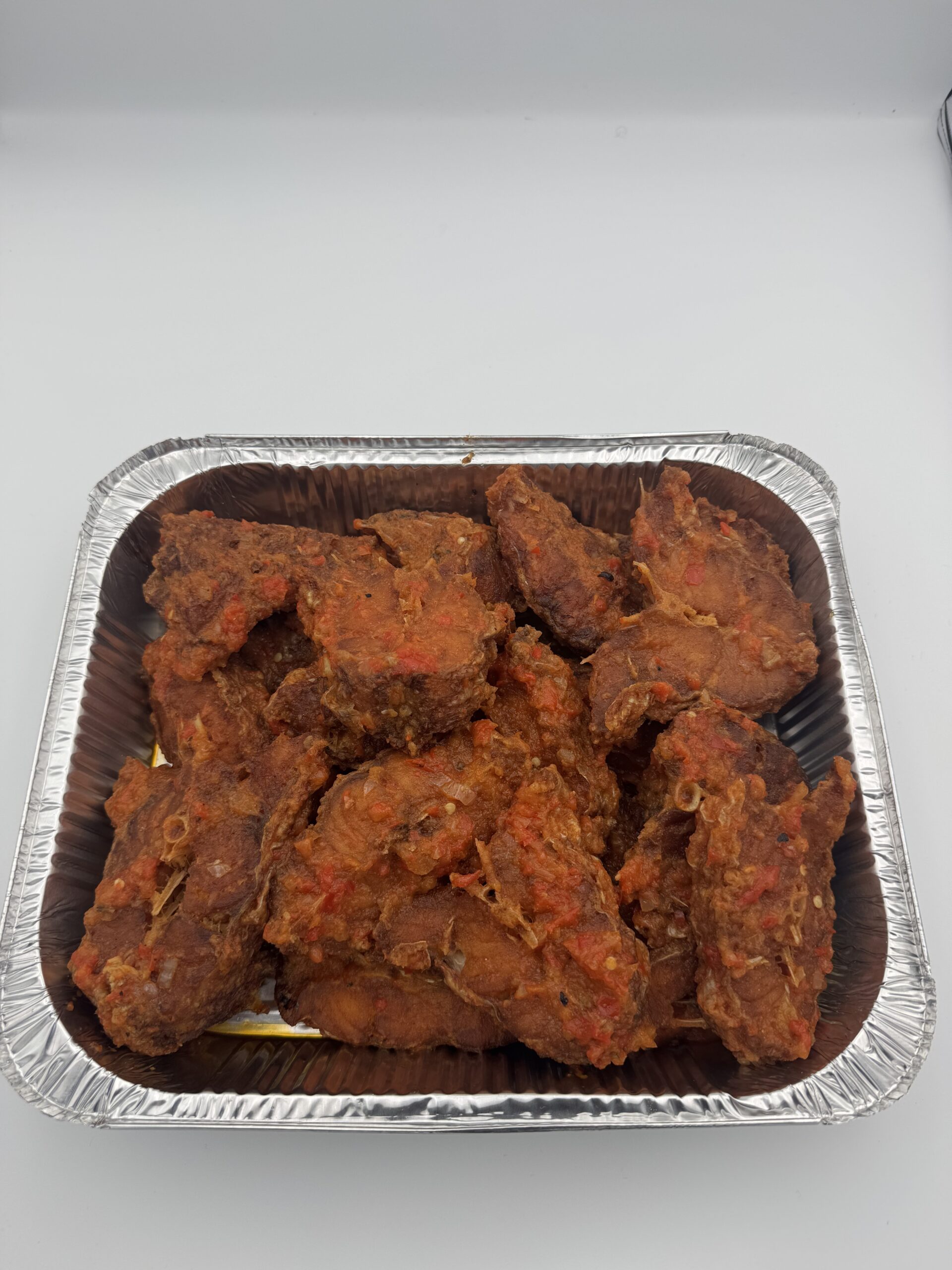 Garnished "Peppered" Fish